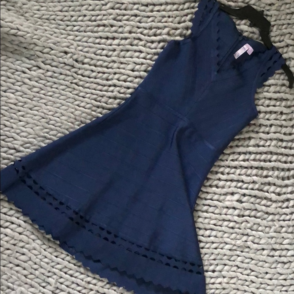 Blue dress